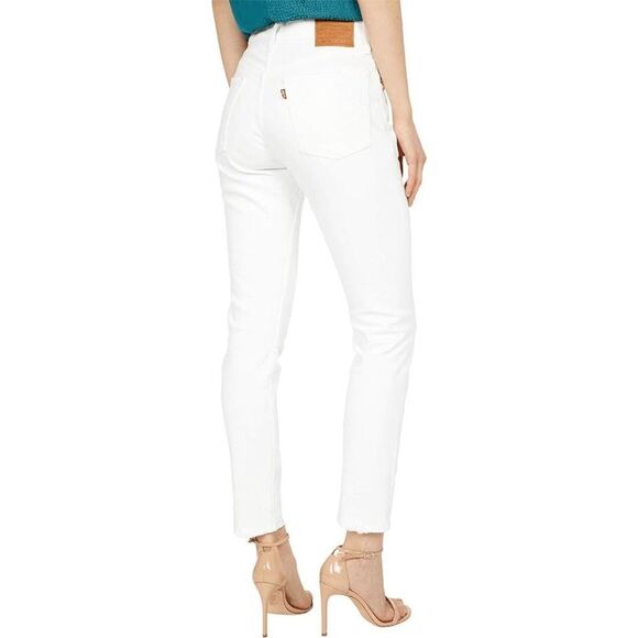 Levi's Women's 501 High Rise Skinny Jeans - Cloud Over 27 - Picture 7 of 7
